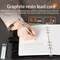 0.5mm Mechanical Pencil Set 2B, Automatic Pencil Kit with Lead Refills & Erasers, Smooth Writing Drafting Pencils for Students, School, Office & Exam Use